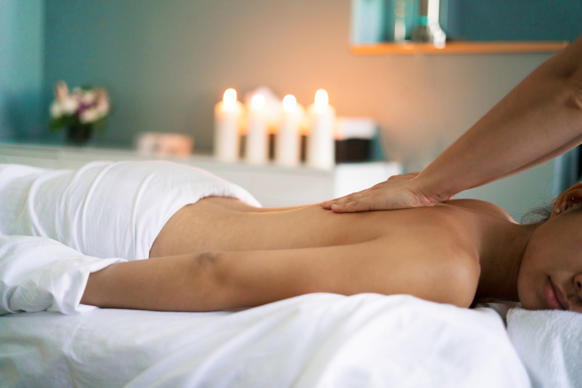 Bella Aesthetics spa treatment room in Cambridge, MA