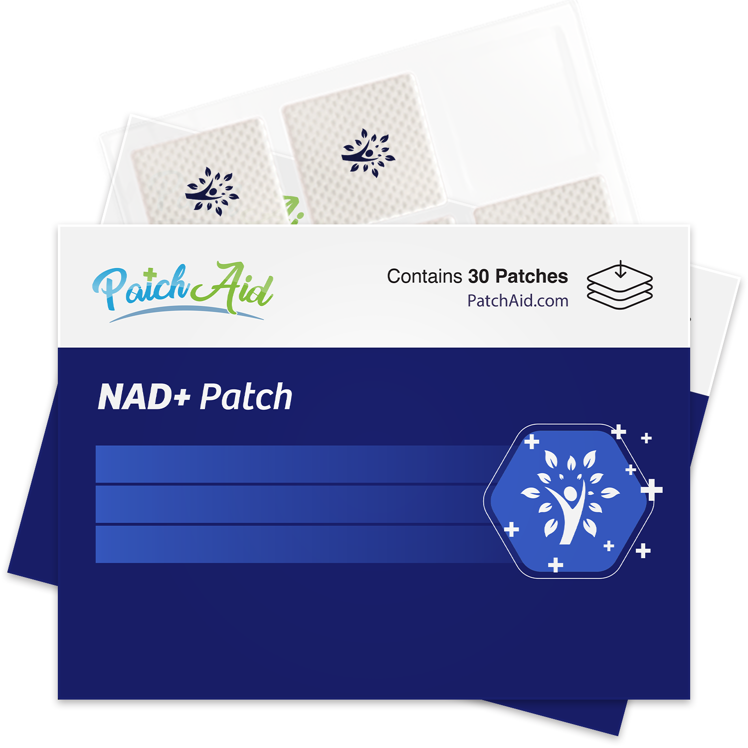 NAD+ Patch - Easy Daily Wellness & Self-Care: 1-Pack