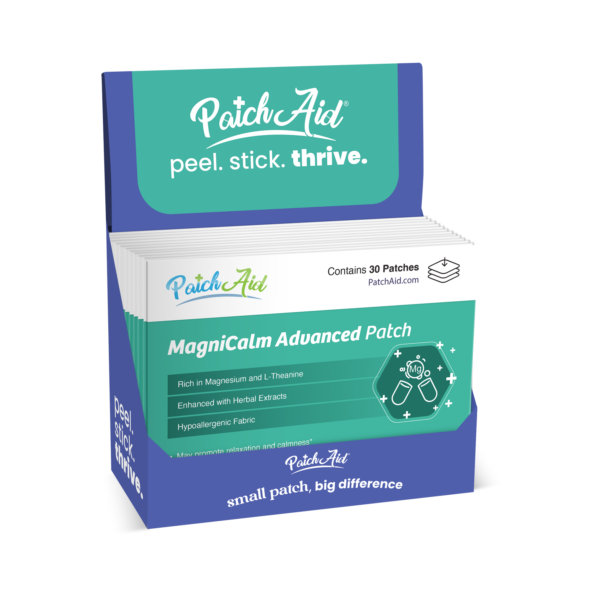 MagniCalm Advanced Patch - Mood Stabilizer & Sleep Support: 1-Pack