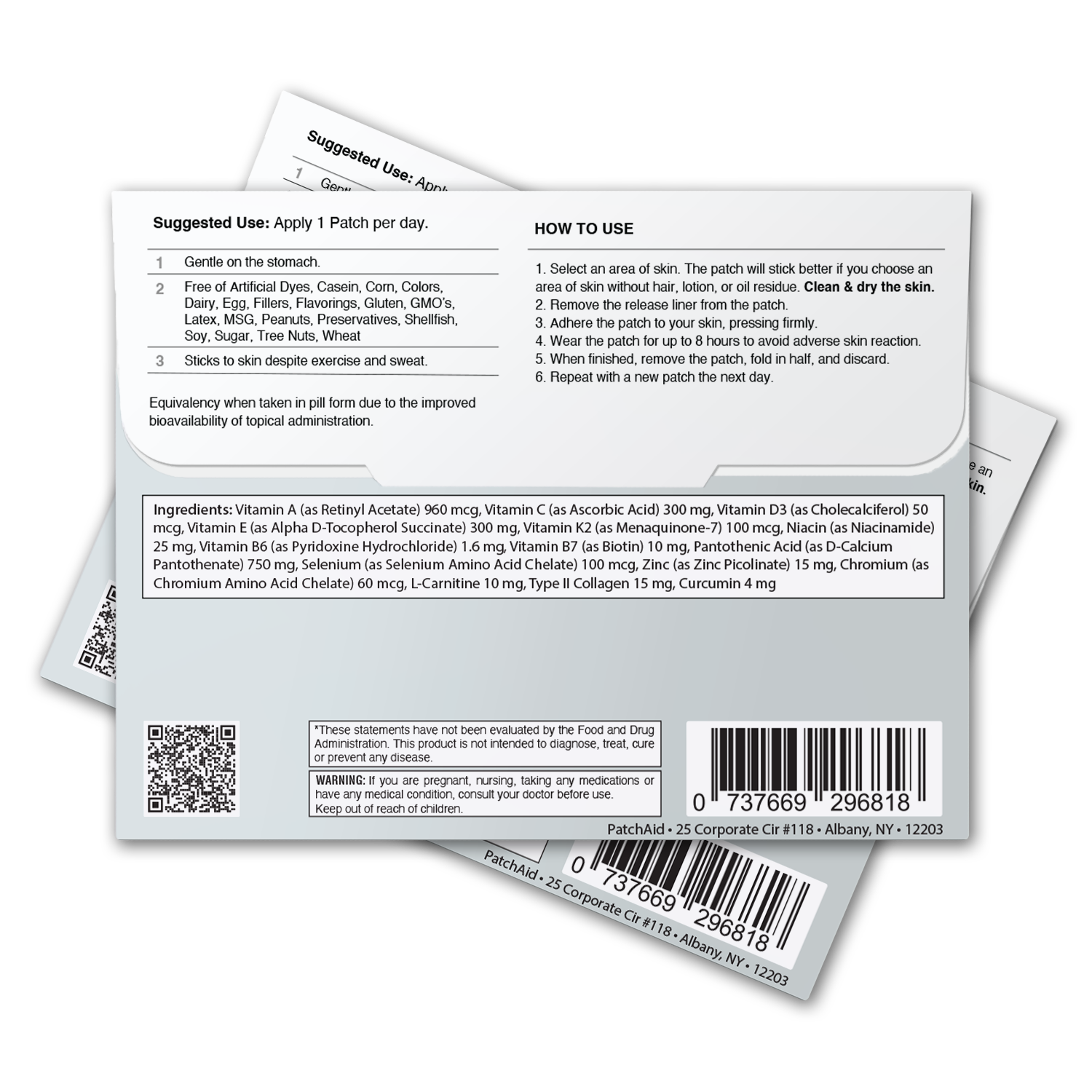 Clear Skin Support Patch - Acne & Skin Health: 1-Pack