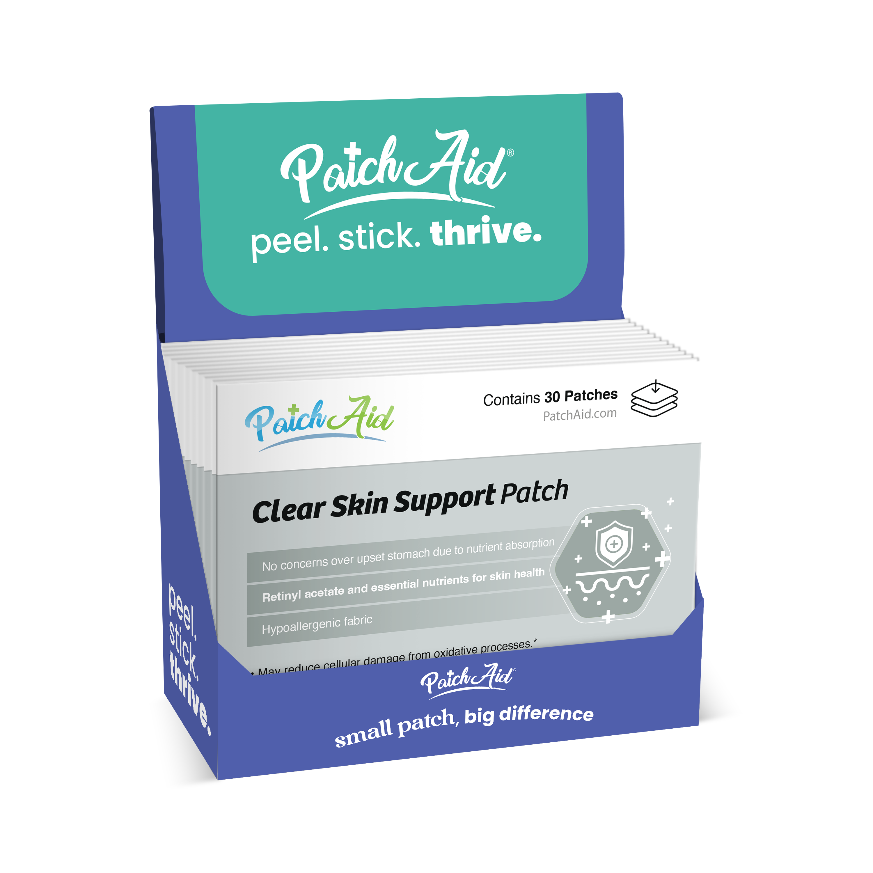 Clear Skin Support Patch - Acne & Skin Health: 1-Pack
