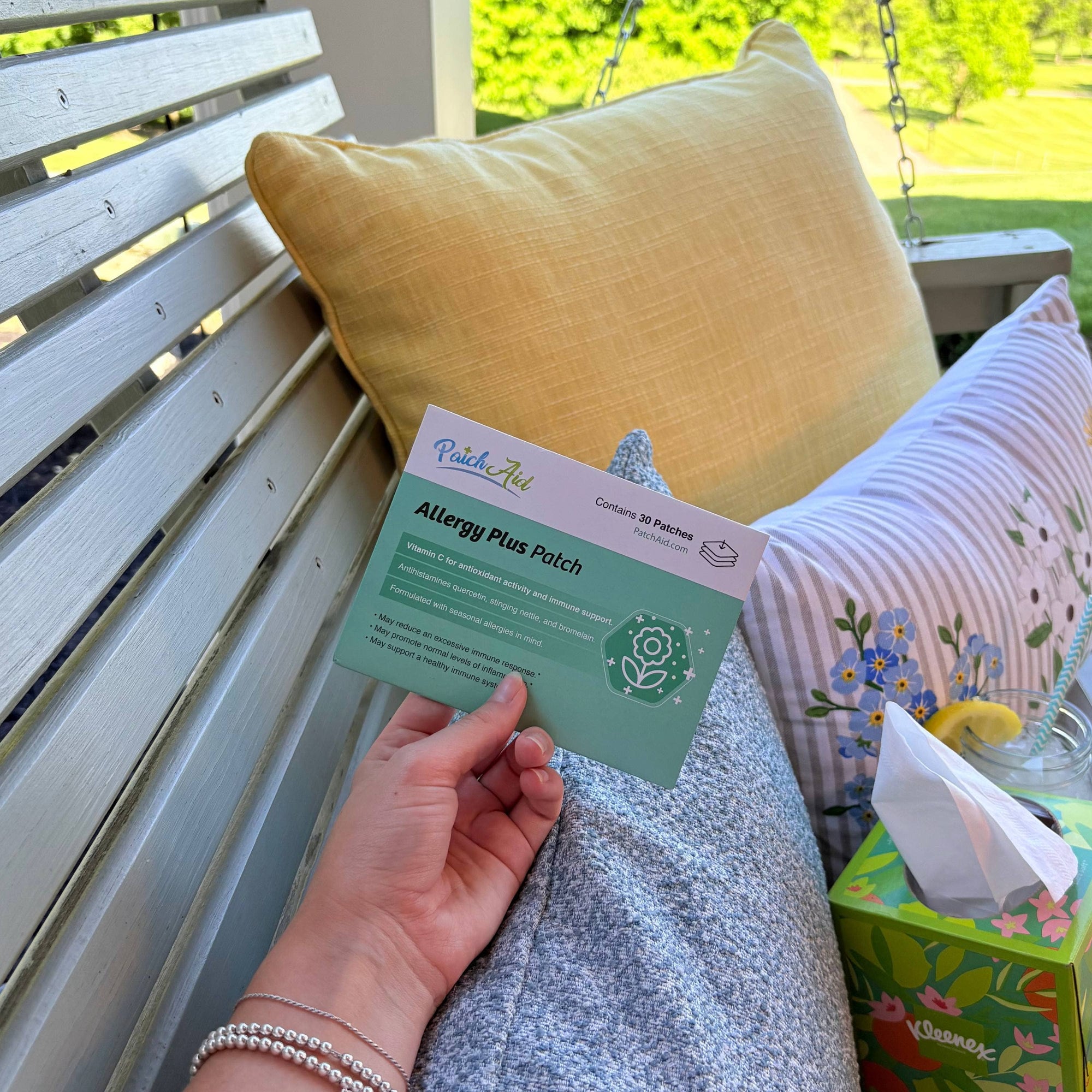 Allergy Plus Vitamin Patch - Natural Allergy Relief: 1-Pack