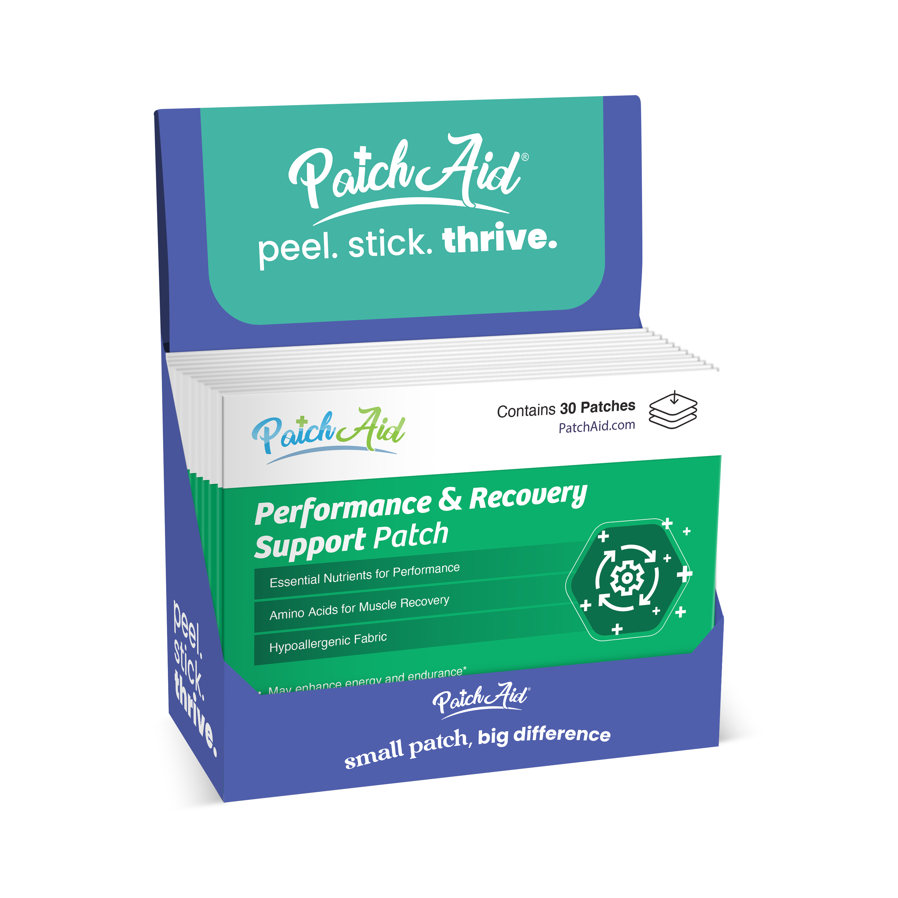Performance & Recovery Support Patch - Endurance Enhancer: 1-Pack