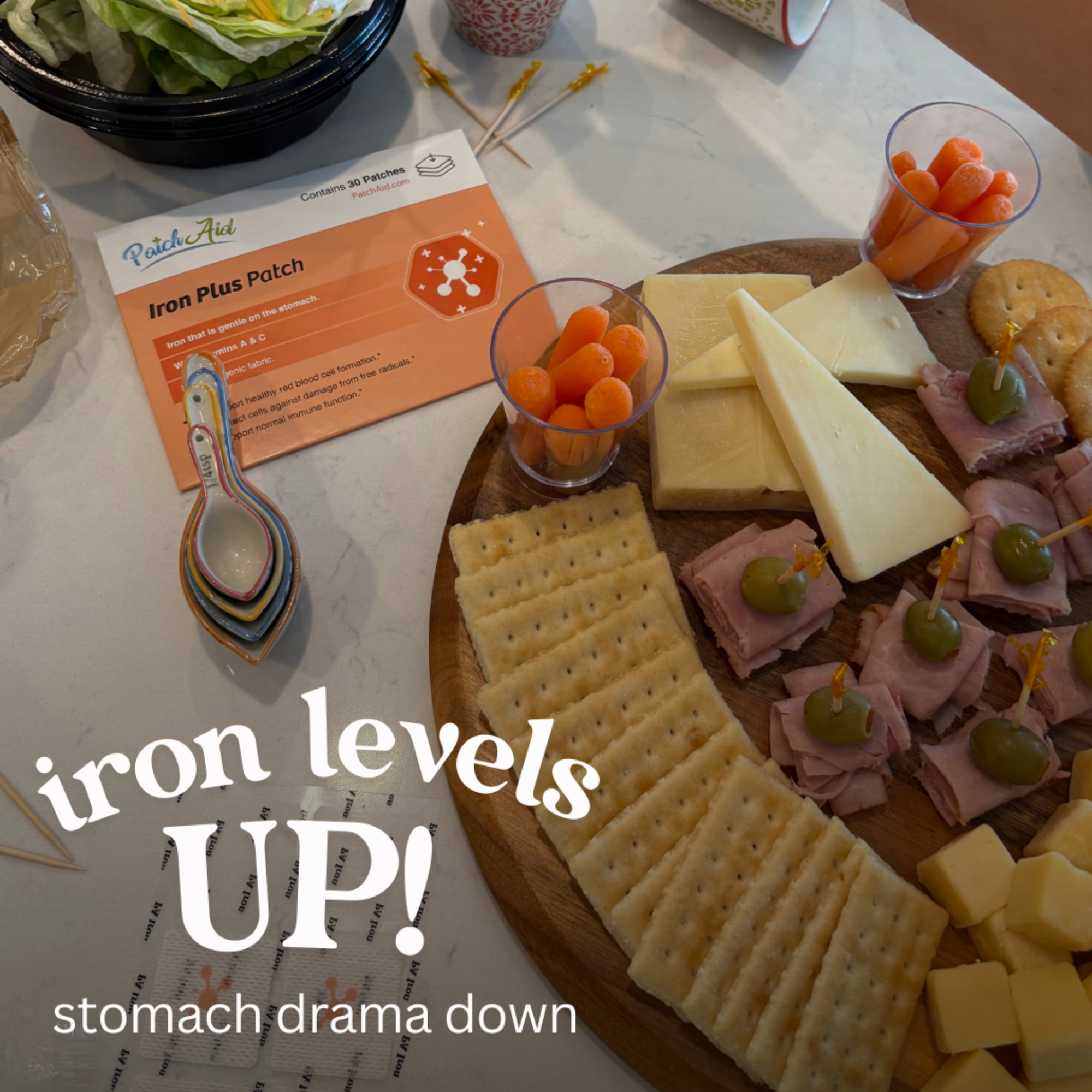 Iron Plus Vitamin Patch - Gentle Iron & Absorption Support: 1-Pack