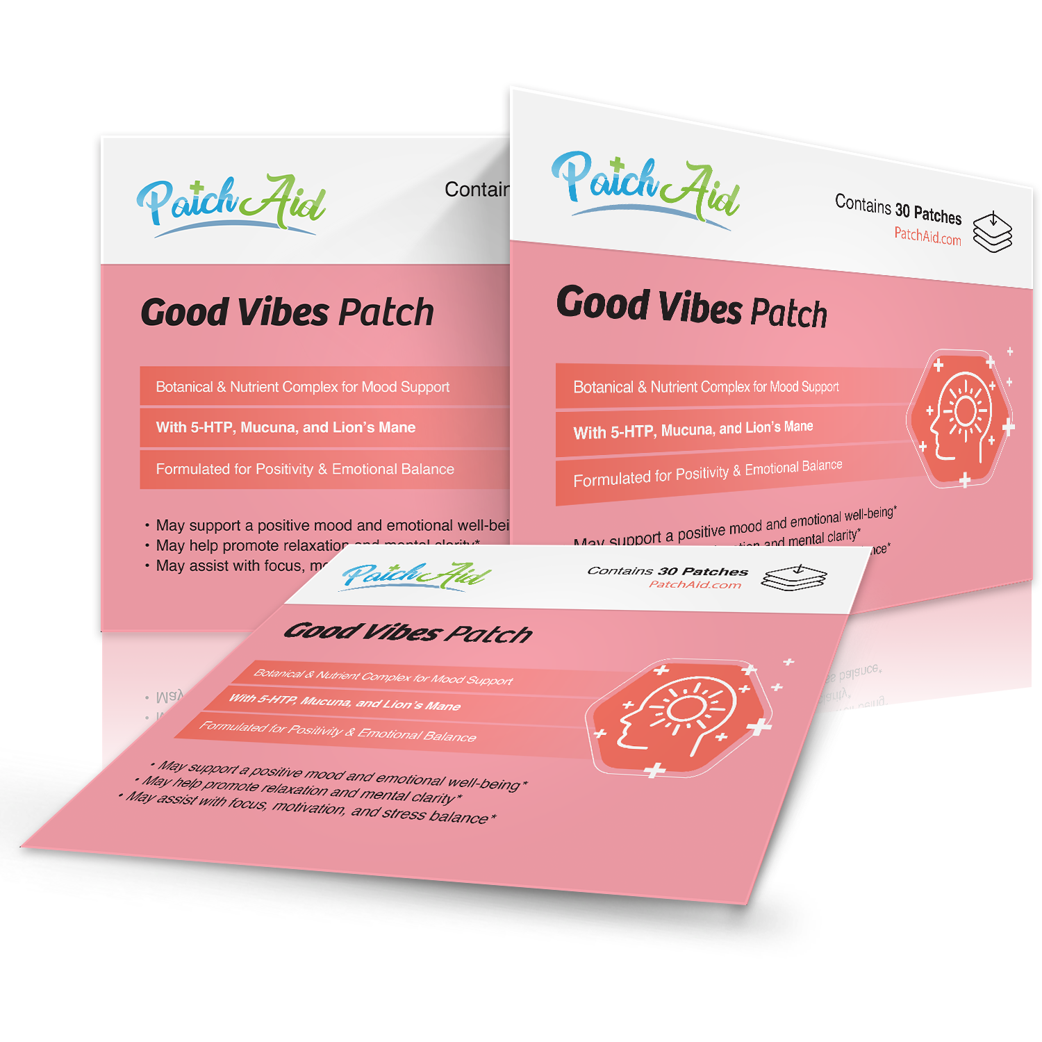 Good Vibes Patch - Daily Dopamine & Serotonin Support: 1-Pack