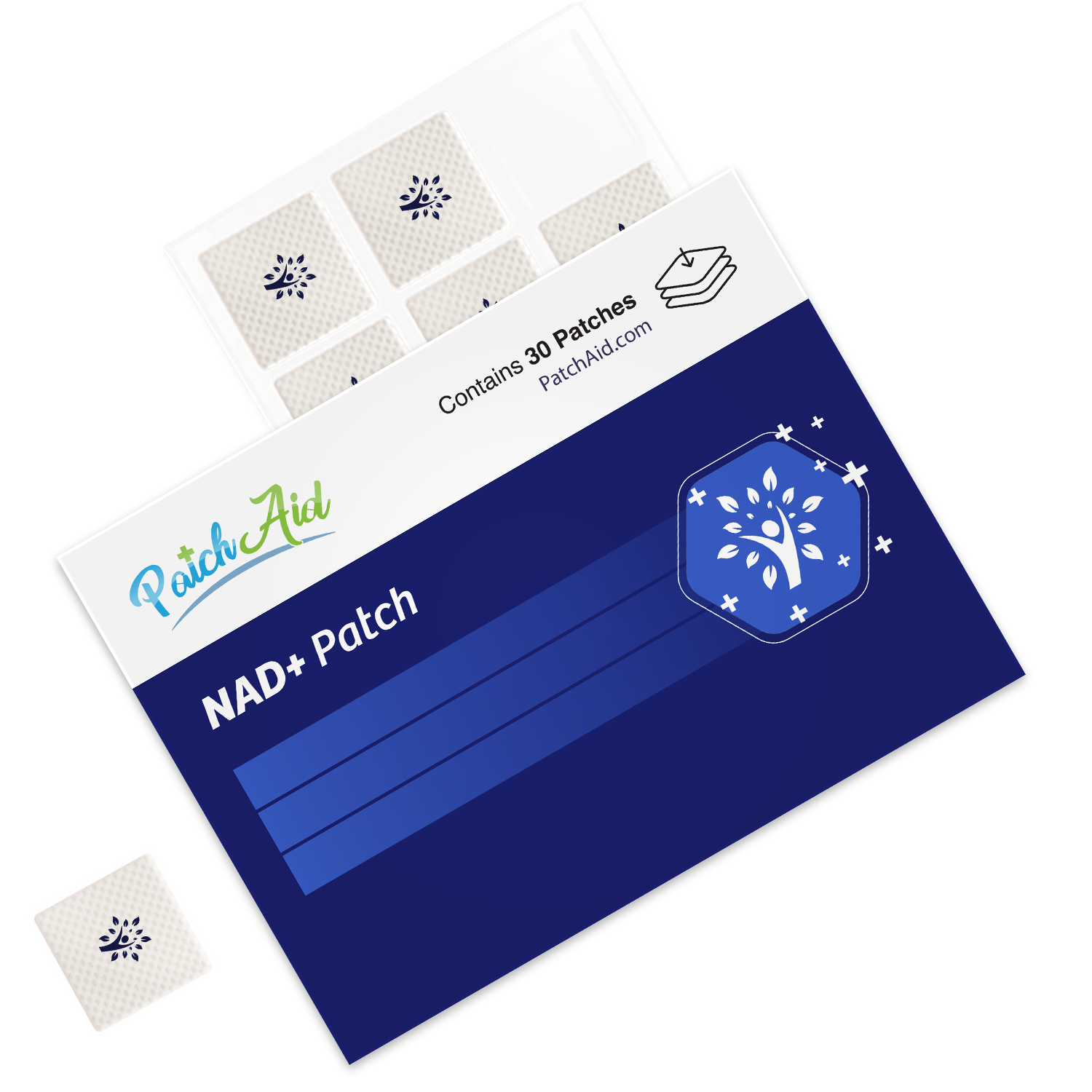 NAD+ Patch - Easy Daily Wellness & Self-Care: 1-Pack
