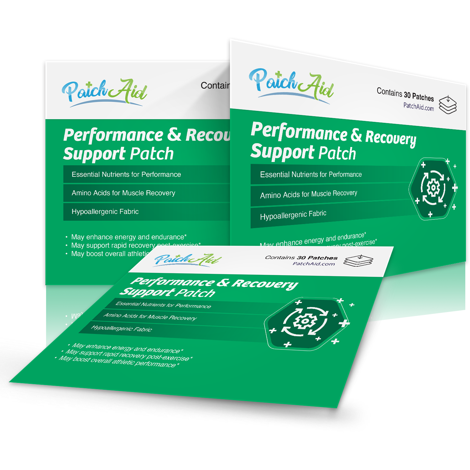 Performance & Recovery Support Patch - Endurance Enhancer: 1-Pack